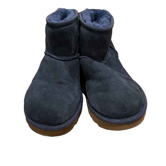 UGG booties with blue suede upper - Picture 2 of 6